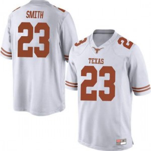 Men Texas Longhorns Jarrett Smith #23 Game White Football Jersey 995139-933