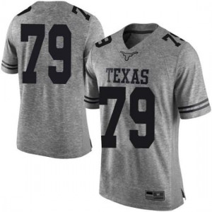 Men Texas Longhorns Matt Frost #79 Limited Gray Football Jersey 409954-529