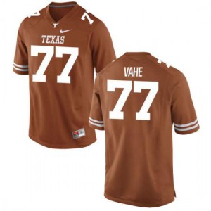 Youth Texas Longhorns Patrick Vahe #77 Game Tex Orange Football Jersey 995501-544